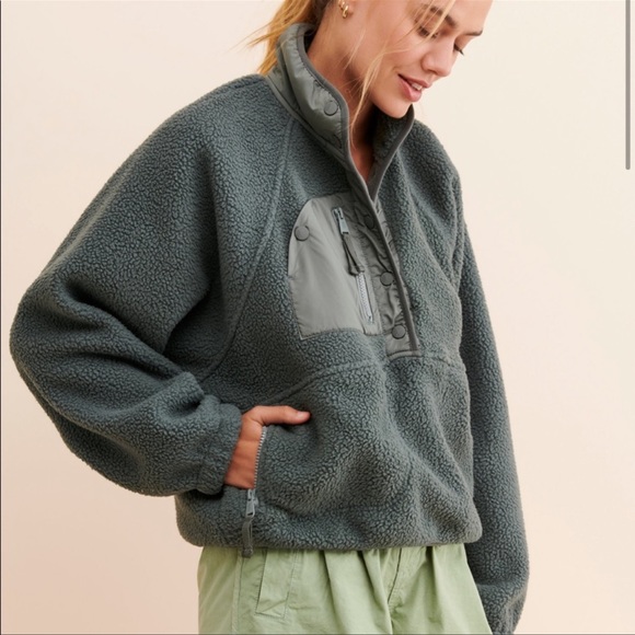 Nwt Free People Hit The Slopes Pullover 